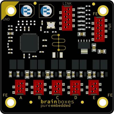 Brainboxes PE-508 (8 Ports), Netzwerk Switch, Mehrfarbig Brainboxes PE-508 (8 Ports), Netzwerk Switch, Mehrfarbig