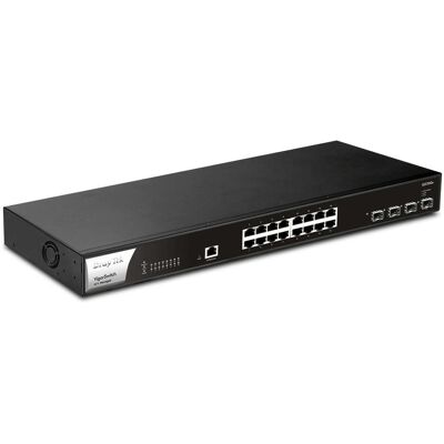 Draytek VigorSwitch Q2200x (20 Ports), Netzwerk Switch, Grau Draytek VigorSwitch Q2200x (20 Ports), Netzwerk Switch, Grau