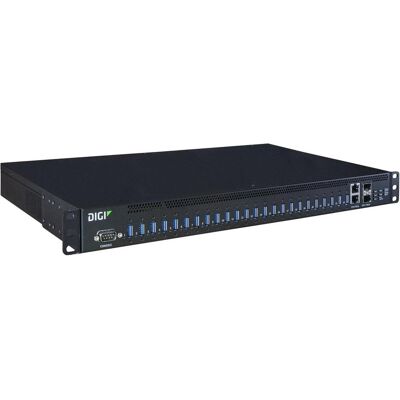Digi AW24-G300 (USB-A, 24 Ports), Dockingstation + USB Hub, Schwarz Digi AW24-G300 (USB-A, 24 Ports), Dockingstation + USB Hub, Schwarz