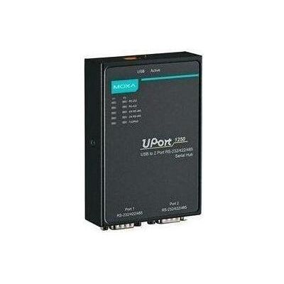 Moxa UPORT 1250 - USB zu 2-Port RS-232422485 serieller Hub, Data Converter Moxa UPORT 1250 - USB zu 2-Port RS-232422485 serieller Hub, Data Converter