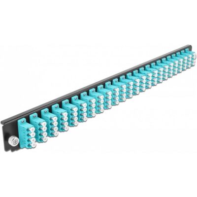 Delock Glasfaser-Spleissboxpaneel (24 Ports), Dockingstation + USB Hub, Schwarz Delock Glasfaser-Spleissboxpaneel (24 Ports), Dockingstation + USB Hub, Schwarz