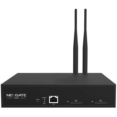 Tiptel TG200 LTE LTE-IP Gateway 2-kanal, Router, Schwarz Tiptel TG200 LTE LTE-IP Gateway 2-kanal, Router, Schwarz