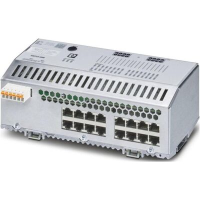 Phoenix Industrial Ethernet Switch (16 Ports), Netzwerk Switch, Schwarz Phoenix Industrial Ethernet Switch (16 Ports), Netzwerk Switch, Schwarz