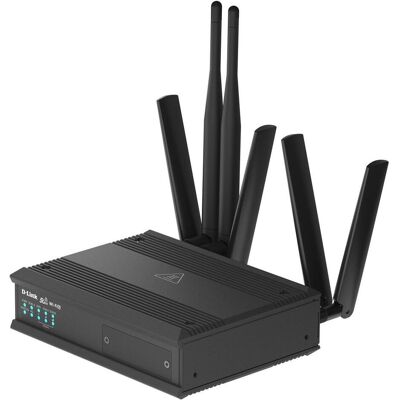 D-Link 5G-TRANSIT-ROUTER 1X 1G WAN/LAN 3X 1G LANDUAL-SIM NMS, Router, Schwarz D-Link 5G-TRANSIT-ROUTER 1X 1G WAN/LAN 3X 1G LANDUAL-SIM NMS, Router, Schwarz