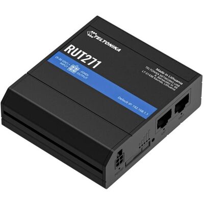 Teltonika RUT271 (Global) 5G, Router, Schwarz Teltonika RUT271 (Global) 5G, Router, Schwarz