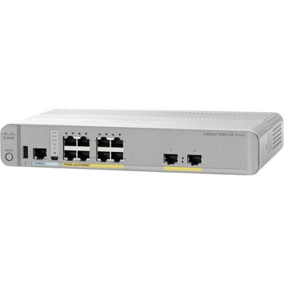 Cisco Systems 3560CX-8PT-S: 8 Port IP Base Switch (8 Ports), Netzwerk Switch, Grau Cisco Systems 3560CX-8PT-S: 8 Port IP Base Switch (8 Ports), Netzwerk Switch, Grau