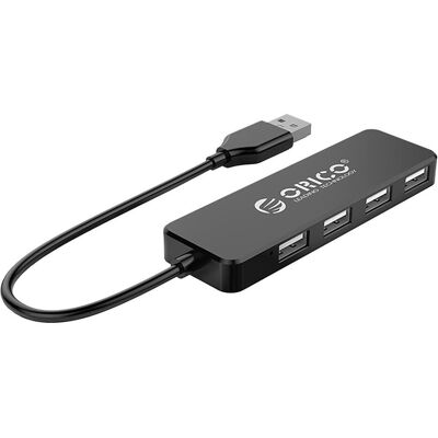 Orico Converter FL01 USB-A Hub Docking Station 4x USB-A 2.0 - Black (USB-A, 4 Ports), Dockingstation + USB Hub, Schwarz Orico Converter FL01 USB-A Hub Docking Station 4x USB-A 2.0 - Black (USB-A, 4 Ports), Dockingstation + USB Hub, Schwarz