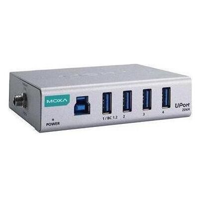Moxa UPORT 204A - 4-Port-USB 3.2-Hubs für allgemeine Zwecke (USB-A, 4 Ports), Dockingstation + USB Hub Moxa UPORT 204A - 4-Port-USB 3.2-Hubs für allgemeine Zwecke (USB-A, 4 Ports), Dockingstation + USB Hub