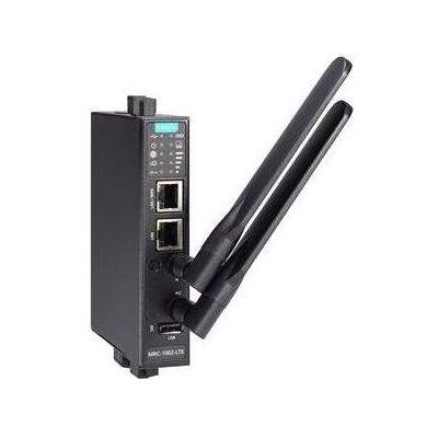 Moxa MRC-1002-LTE-JP - Remote Connect-Gateway mit 1 LTE-Mobilfunkanschluss, 2 Ethernet-Anschlüsse, Japan, Router Moxa MRC-1002-LTE-JP - Remote Connect-Gateway mit 1 LTE-Mobilfunkanschluss, 2 Ethernet-Anschlüsse, Japan, Router