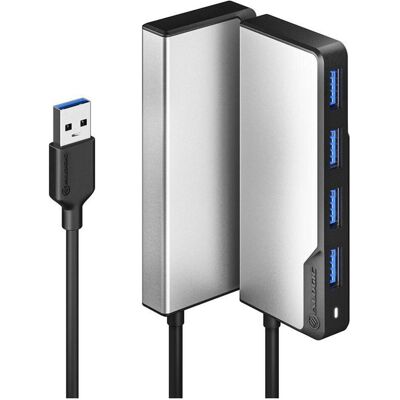 Alogic Space Grey USB-A Fusion 4-in-1 Hub Alogic Space Grey USB-A Fusion 4-in-1 Hub