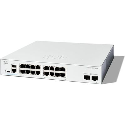 Cisco Systems C1200-16T-2G-RF (16 Ports), Netzwerk Switch, Weiss Cisco Systems C1200-16T-2G-RF (16 Ports), Netzwerk Switch, Weiss