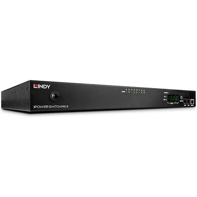 Lindy IPower Switch Pro 8 (8 Ports), Netzwerk Switch, Schwarz Lindy IPower Switch Pro 8 (8 Ports), Netzwerk Switch, Schwarz