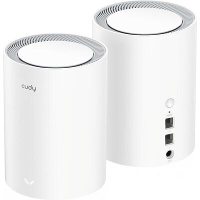 Cudy M3000 W(2-pack) Wi Fi Mesh AX300 2.5GE, Router, Weiss Cudy M3000 W(2-pack) Wi Fi Mesh AX300 2.5GE, Router, Weiss