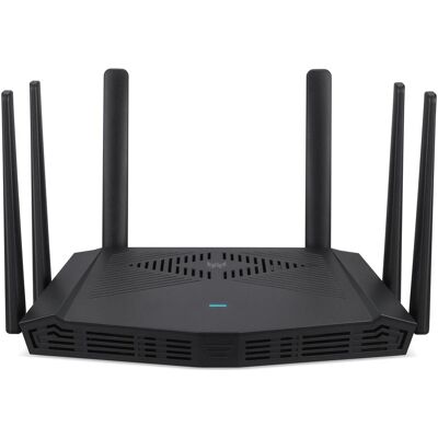 Acer Tri-Band WiFi Router Predator Connect W6X, Router, Schwarz Acer Tri-Band WiFi Router Predator Connect W6X, Router, Schwarz