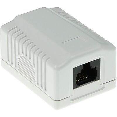 ACT Surface mounted box unshielded 1 ports CAT6. Type: CAT6 Wall mountbox c6 1 prt unsh, Zubehör Netzwerk ACT Surface mounted box unshielded 1 ports CAT6. Type: CAT6 Wall mountbox c6 1 prt unsh, Zubehör Netzwerk