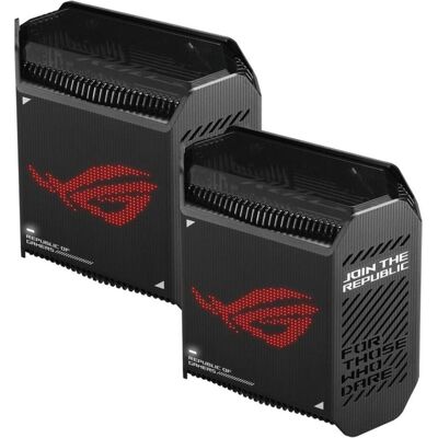 Asus ROG Rapture GT6 AX10000 AiMesh, Router, Schwarz Asus ROG Rapture GT6 AX10000 AiMesh, Router, Schwarz