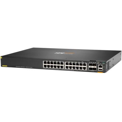 Aruba HPE Networking CX 6200F 24G Class-4 PoE 4SFP 370W Switch (24 Ports), Netzwerk Switch Aruba HPE Networking CX 6200F 24G Class-4 PoE 4SFP 370W Switch (24 Ports), Netzwerk Switch