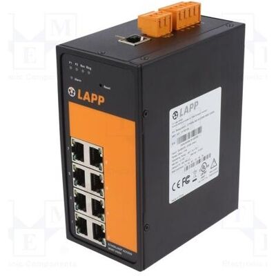 Lapp Industrial Ethernet Switch (8 Ports), Netzwerk Switch, Mehrfarbig Lapp Industrial Ethernet Switch (8 Ports), Netzwerk Switch, Mehrfarbig