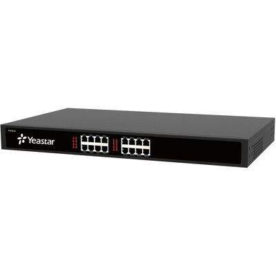 Yeastar TA1610 VoIP Gateway ATA 16 RJ11 FXO analog Ports zum Verbinden von analogen Telefonleitungen, Router Yeastar TA1610 VoIP Gateway ATA 16 RJ11 FXO analog Ports zum Verbinden von analogen Telefonleitungen, Router