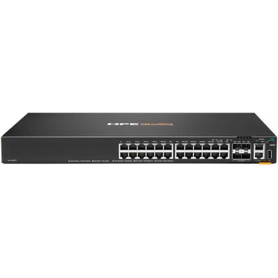 Aruba HPE Networking CX 6200F 24G 4SFP Switch (24 Ports), Netzwerk Switch, Schwarz Aruba HPE Networking CX 6200F 24G 4SFP Switch (24 Ports), Netzwerk Switch, Schwarz