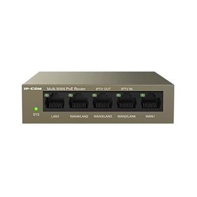 IPC Ip-Com 5 Port Cloud Managed Poe Router, Router, Schwarz IPC Ip-Com 5 Port Cloud Managed Poe Router, Router, Schwarz