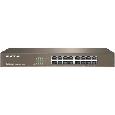 IPC Switch 16-Port GE G1016D (16 Ports), Netzwerk Switch, Bronze IPC Switch 16-Port GE G1016D (16 Ports), Netzwerk Switch, Bronze