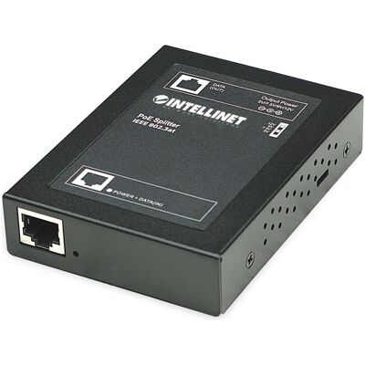 Intellinet PoE+, Fast Ethernet (2 Ports), Netzwerk Switch, Schwarz Intellinet PoE+, Fast Ethernet (2 Ports), Netzwerk Switch, Schwarz