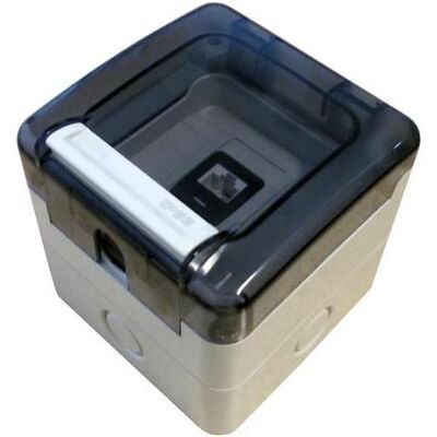 Alantec Hermetic socket, tight 1x RJ45, IP66, surface-mounted (not equipped) -, Router Alantec Hermetic socket, tight 1x RJ45, IP66, surface-mounted (not equipped) -, Router