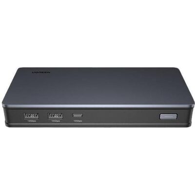 Ugreen CM615 (USB-C, 9 Ports), Dockingstation + USB Hub, Schwarz Ugreen CM615 (USB-C, 9 Ports), Dockingstation + USB Hub, Schwarz