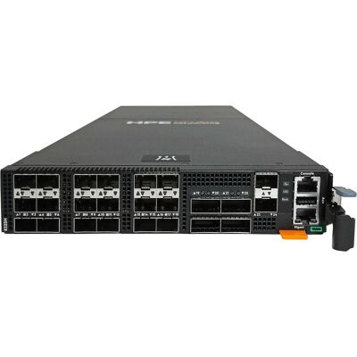 Aruba HPE Networking CX 8325H 18p SFP28 25G 4p QSFP28 100G Back-to-Front 4xFan 2xPSU Switch EU en (18 Ports), Netzwerk Switch, Schwarz Aruba HPE Networking CX 8325H 18p SFP28 25G 4p QSFP28 100G Back-to-Front 4xFan 2xPSU Switch EU en (18 Ports), Netzwerk Switch, Schwarz