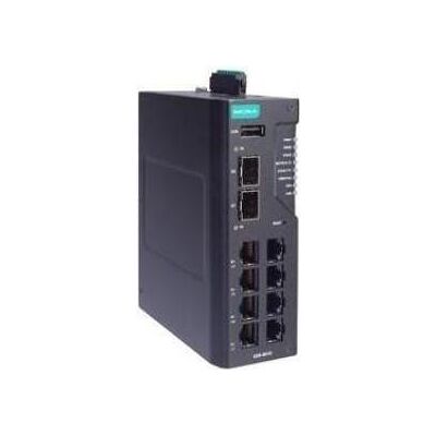 Moxa EDR-8010-VPN-2GSFP-T - 8 FE Kupfer und 2 GbE SFP Multiport Industrie-Router mit FirewallNATVPN, Router Moxa EDR-8010-VPN-2GSFP-T - 8 FE Kupfer und 2 GbE SFP Multiport Industrie-Router mit FirewallNATVPN, Router