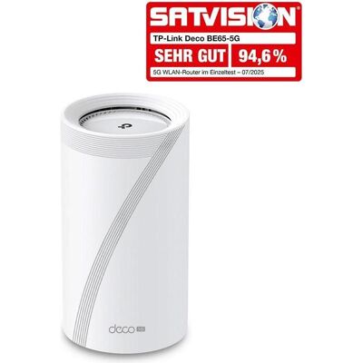 TP-Link Deco BE65-5G - 5G BE11000 Tri-Band Mesh Wi-Fi 7 System für das ganze Haus, Router TP-Link Deco BE65-5G - 5G BE11000 Tri-Band Mesh Wi-Fi 7 System für das ganze Haus, Router