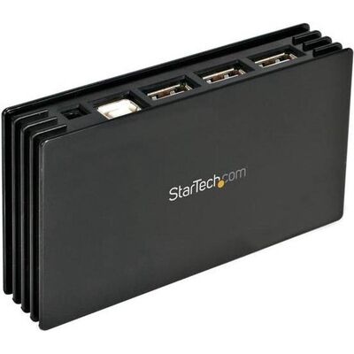 StarTech 7 Port Self Powered USB 2.0 Hub (USB-B, 7 Ports), Dockingstation + USB Hub, Schwarz StarTech 7 Port Self Powered USB 2.0 Hub (USB-B, 7 Ports), Dockingstation + USB Hub, Schwarz
