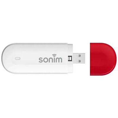 Sonim W100 USB 4G + WiFi Modem, Router, Rot, Weiss Sonim W100 USB 4G + WiFi Modem, Router, Rot, Weiss