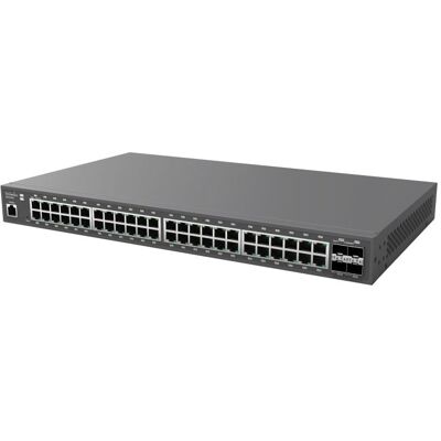 EnGenius ECS1552 48-port GbE SFP (48 Ports), Netzwerk Switch, Schwarz EnGenius ECS1552 48-port GbE SFP (48 Ports), Netzwerk Switch, Schwarz