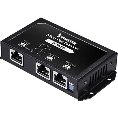 Vivotek AP-FXC-0210 (2 Ports), Netzwerk Switch, Schwarz Vivotek AP-FXC-0210 (2 Ports), Netzwerk Switch, Schwarz
