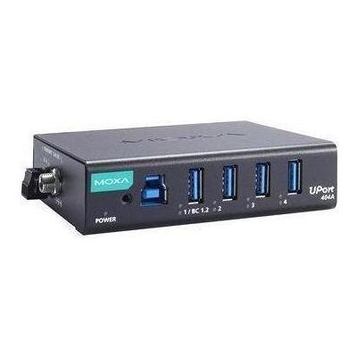 Moxa UPORT 404A - USB 3.2-Hubs mit 4 Anschlüssen für den industriellen Einsatz (USB-A, 4 Ports), Dockingstation + USB Hub, Schwarz Moxa UPORT 404A - USB 3.2-Hubs mit 4 Anschlüssen für den industriellen Einsatz (USB-A, 4 Ports), Dockingstation + USB Hub, Schwarz