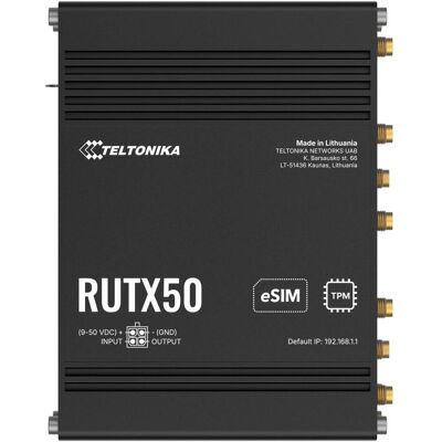Teltonika RUTX50 (EU) 5G LTE router, Router Teltonika RUTX50 (EU) 5G LTE router, Router