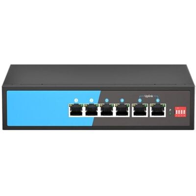 Link LKSPOE8G1 Switch di Rete 8 Porte (8 Ports), Netzwerk Switch, Schwarz Link LKSPOE8G1 Switch di Rete 8 Porte (8 Ports), Netzwerk Switch, Schwarz