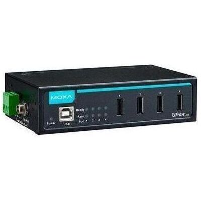 Moxa UPORT 404-T W/O ADAPTER - 4-Port Industrie-USB-Hub, ohne Adapter, -40 bis 85C Betriebstemperatur, Data Converter Moxa UPORT 404-T W/O ADAPTER - 4-Port Industrie-USB-Hub, ohne Adapter, -40 bis 85C Betriebstemperatur, Data Converter
