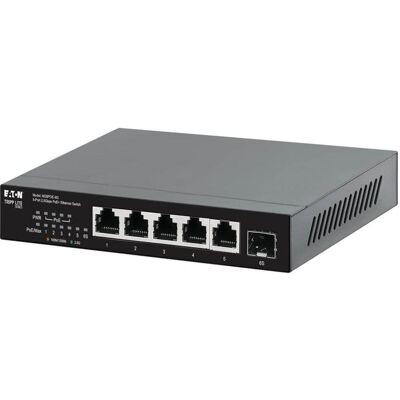 Eaton 5-Port 2.5 Gbps Desktop Gigabit Ethernet (5 Ports), Netzwerk Switch, Schwarz Eaton 5-Port 2.5 Gbps Desktop Gigabit Ethernet (5 Ports), Netzwerk Switch, Schwarz