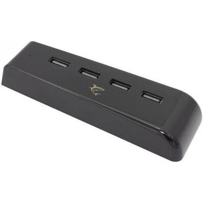 White Shark PS5 4-Port USB HUB PS5-0576 Cross (USB-A, 4 Ports), Dockingstation + USB Hub, Schwarz White Shark PS5 4-Port USB HUB PS5-0576 Cross (USB-A, 4 Ports), Dockingstation + USB Hub, Schwarz