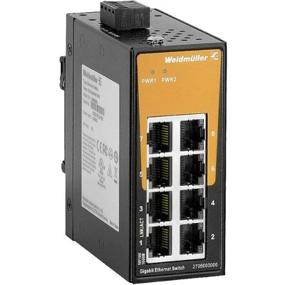 Weidmüller IE-SW-EL08-8GT-MINI - Industrieller Ethernet-Switch Weidmüller IE-SW-EL08-8GT-MINI - Industrieller Ethernet-Switch