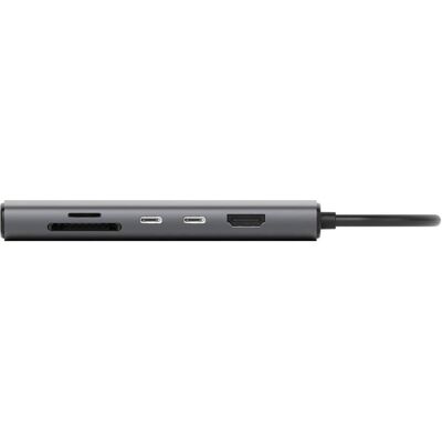 SiteCom Hub Multiporta USB-C (USB-C), Dockingstation + USB Hub, Silber SiteCom Hub Multiporta USB-C (USB-C), Dockingstation + USB Hub, Silber