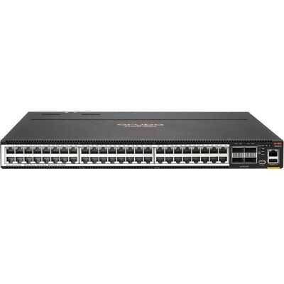 Aruba 8360-48XT4C v2 48p 1G/10GBase-T 4p 100G QSFP+/28 Front-to-Back 3 Fans 2 AC Bundle EU en (48 Ports), Netzwerk Switch Aruba 8360-48XT4C v2 48p 1G/10GBase-T 4p 100G QSFP+/28 Front-to-Back 3 Fans 2 AC Bundle EU en (48 Ports), Netzwerk Switch