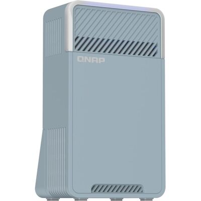 QNAP QMiro-201W, WiFi Mesh, Tri-band, home SD-WAN router, Router, Blau QNAP QMiro-201W, WiFi Mesh, Tri-band, home SD-WAN router, Router, Blau