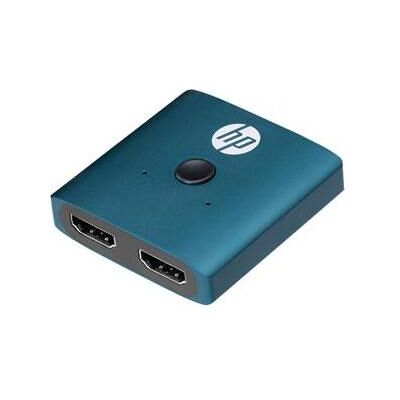 HP HDMI Switch, DHC-HD01V, HDMI F - 2x HDMI F, Morandi blue, Hewlett-Packard, Switch Box HP HDMI Switch, DHC-HD01V, HDMI F - 2x HDMI F, Morandi blue, Hewlett-Packard, Switch Box