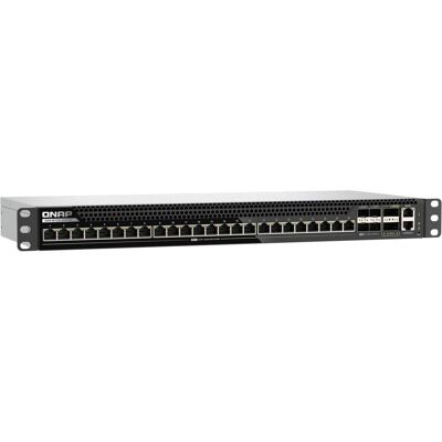 QNAP QSW-M7230-2X4F24T (30 Ports), Netzwerk Switch, Schwarz QNAP QSW-M7230-2X4F24T (30 Ports), Netzwerk Switch, Schwarz