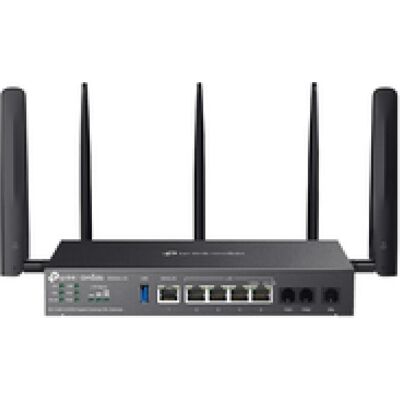 TP-Link Omada AX3000 Gigabit Desktop DSL Gateway DR3650V-4G, Router, Schwarz TP-Link Omada AX3000 Gigabit Desktop DSL Gateway DR3650V-4G, Router, Schwarz
