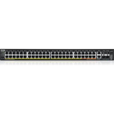 Zyxel XGS2220-54FP (54 Ports), Netzwerk Switch, Schwarz Zyxel XGS2220-54FP (54 Ports), Netzwerk Switch, Schwarz